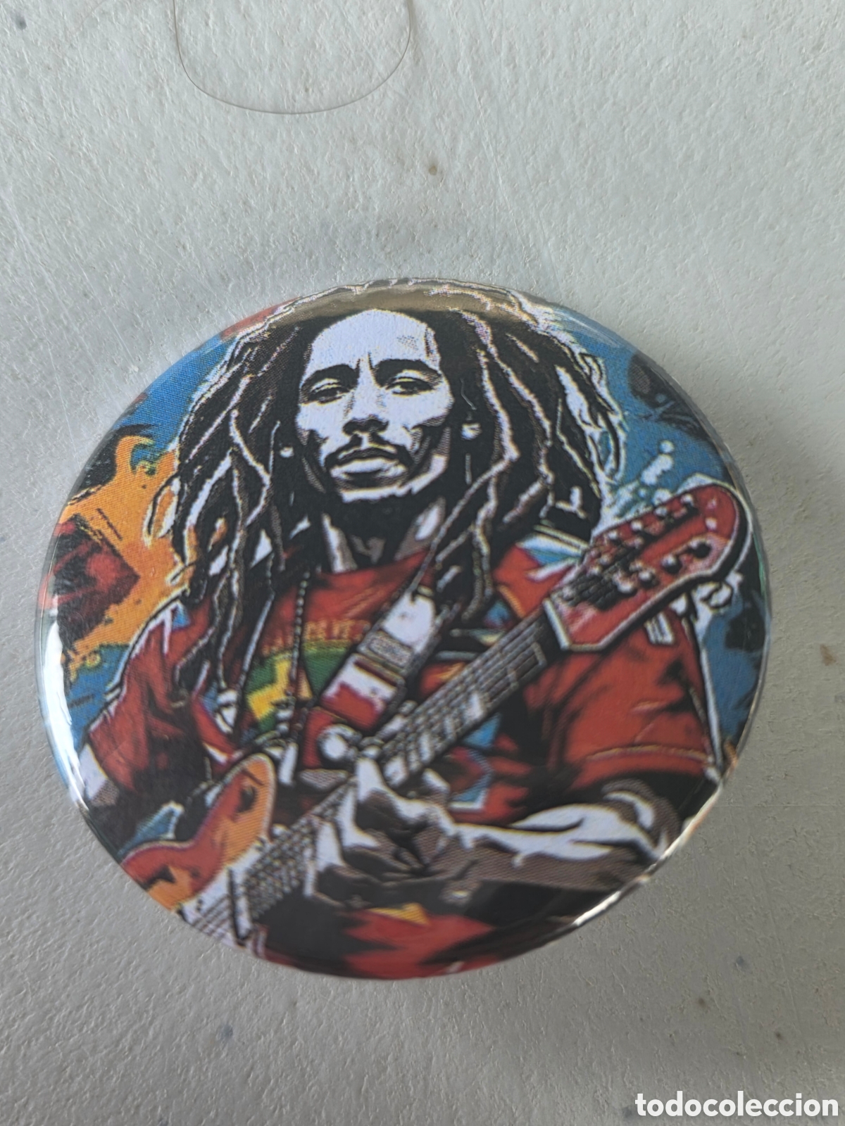 Pins de colecci&oacute;n: CHAPA BOB MARLEY..38mm