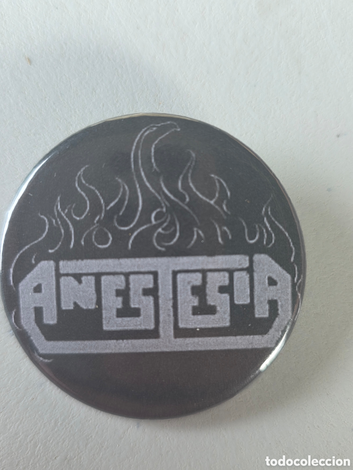 Pins de colecci&oacute;n: CHAPA 38mm...ANESTESIA