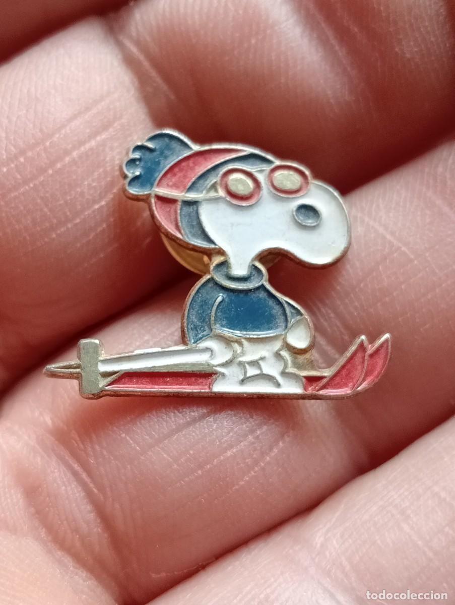 Pins de colecci&oacute;n: PINS SNOOPY ESQUIADOR ESQUI MONTA&Ntilde;A NIEVE PERSONAJE DIBUJOS ANIMADOS