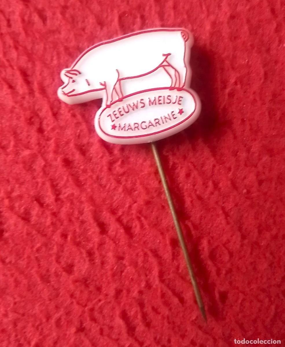 Pins de colecci&oacute;n: INSIGNIA PIN DE AGUJA NETHERLANDS ? HOLANDA ? ZEEUWS MEISJE MARGARINE MARGARINA CERDO COCHINO PIG...