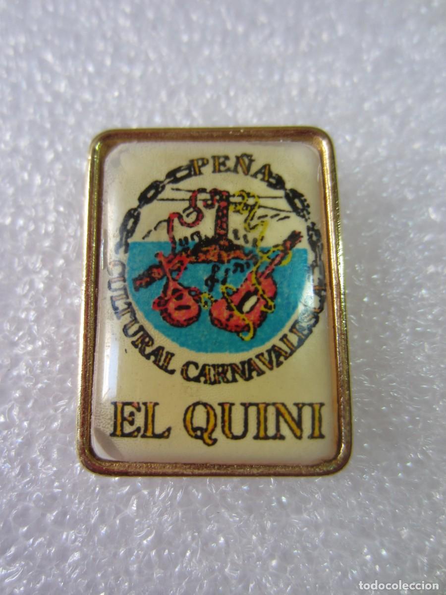 Pins de colecci&oacute;n: Pin Pe&ntilde;a Cultural Carnavalesca Carnaval Cadiz El Quini