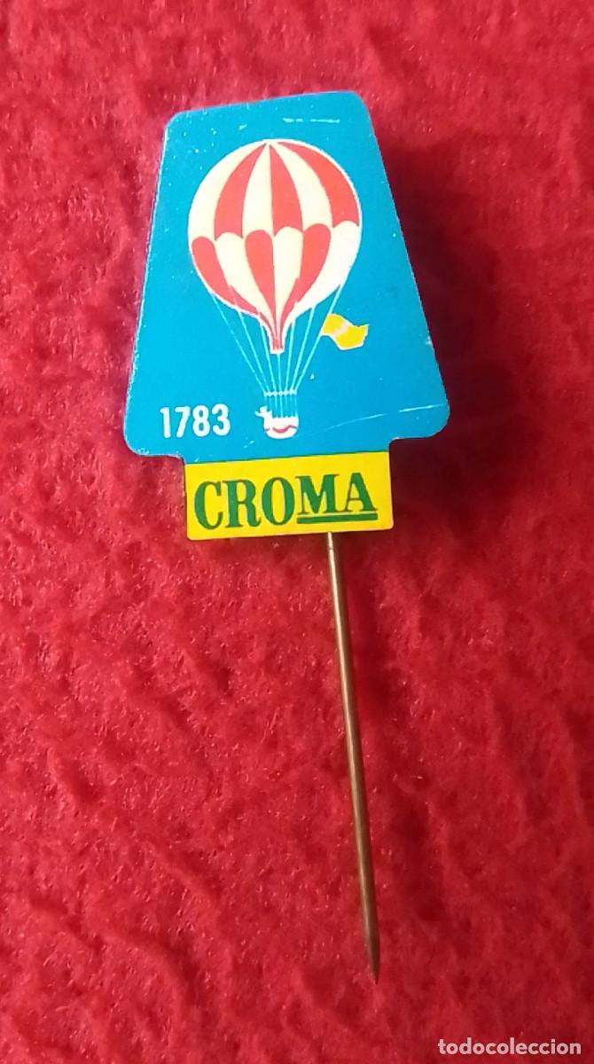 Pin's de collection: INSIGNIA PIN DE AGUJA NETHERLANDS ? HOLANDA ? CROMA 1783 &iquest;ALIMENTACI&Oacute;N? GLOBO AEROST&Aacute;TICO BALLOON...