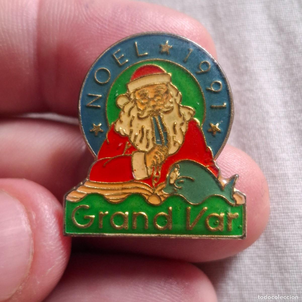 Pins de colecci&oacute;n: Pin vintage de coleccion. 1991. Grand Var. NOEL 1991