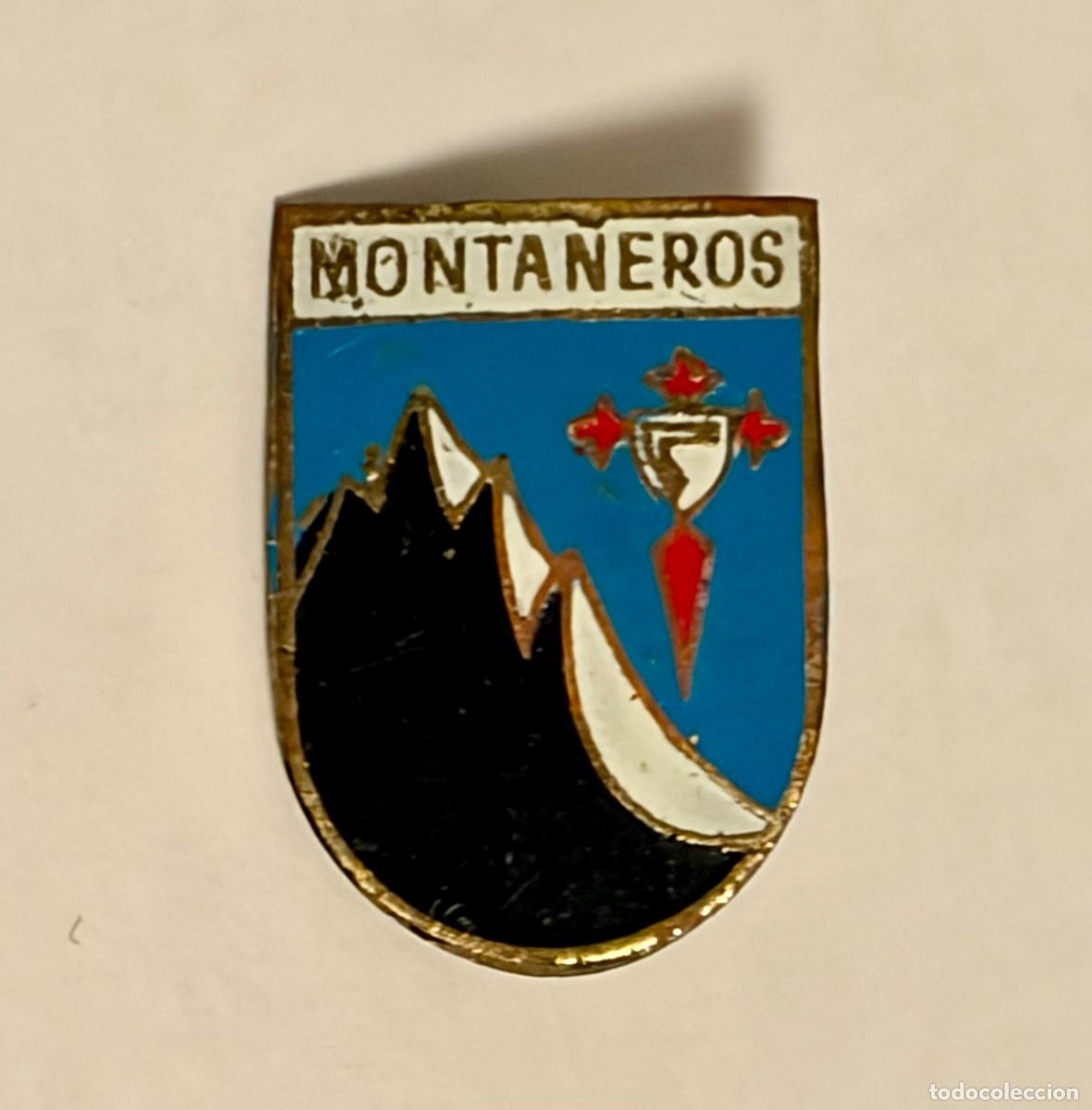 Pins de colecci&oacute;n: ANTIGUA INSIGNIA ALPINISMO GRUPO MONTA&Ntilde;EROS