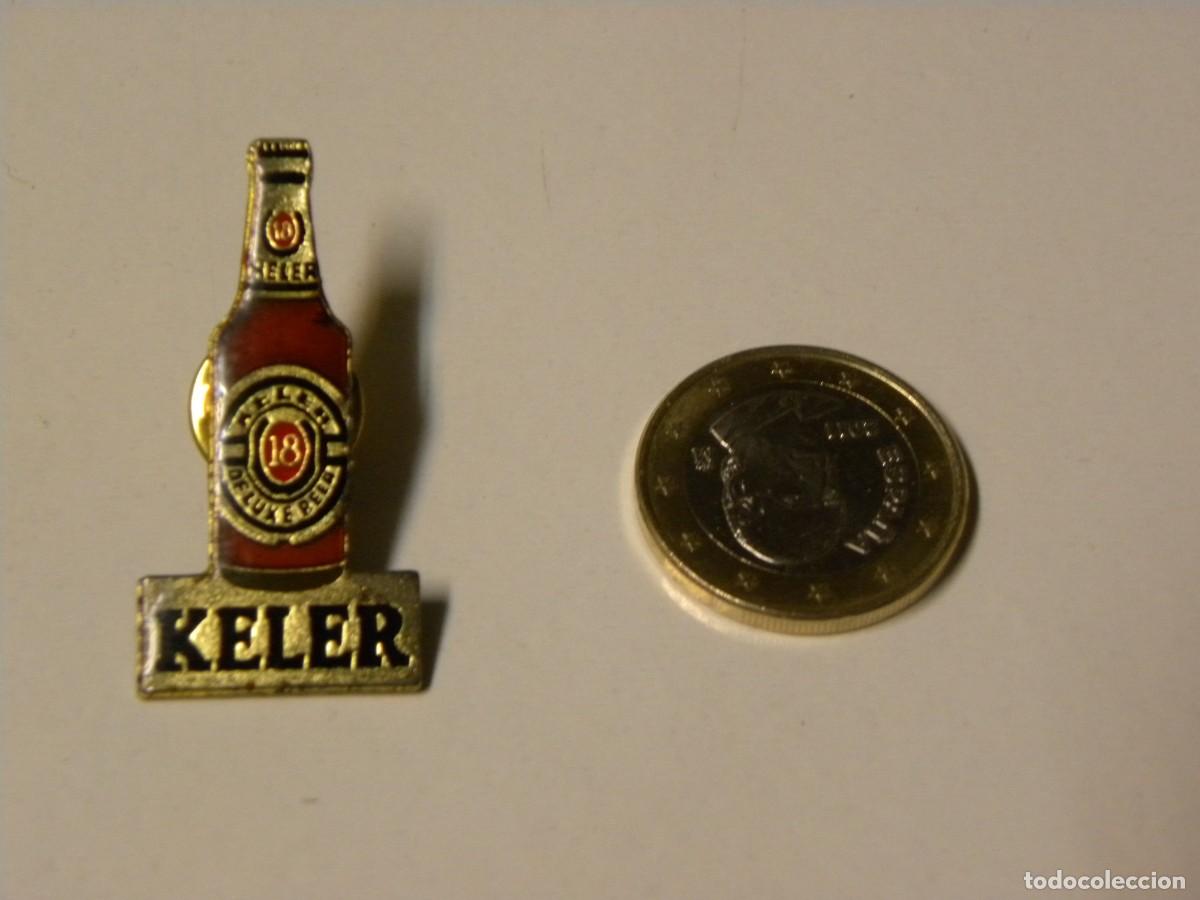 Sammlung von Pins: PINS CERVEZA KELER EL DE LA IMAGEN