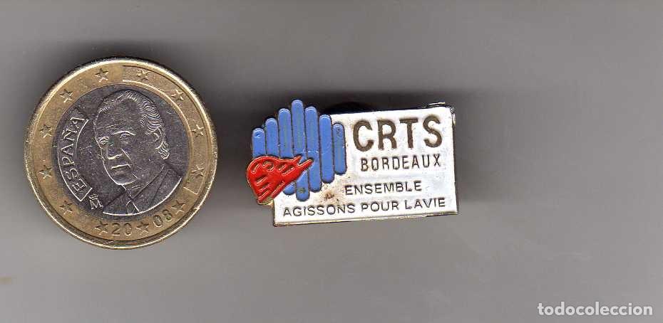 Pins de colecci&oacute;n: PINS CRTS BURDEOS EL DE LA IMAGEN - Foto 1