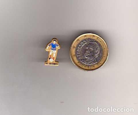 Collection pins: PINS FUTBOL FC SOLESMES EL DE LA IMAGEN