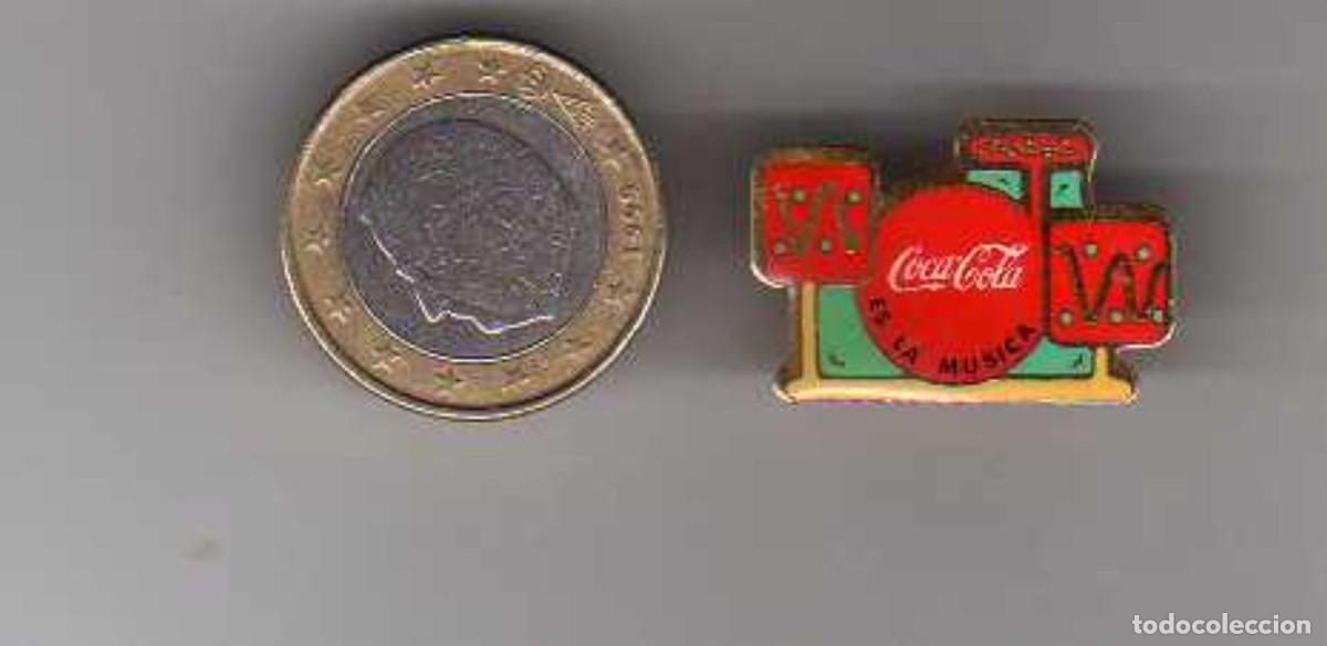 Pins de colecci&oacute;n: PINS COCA COLA ES MUSICA EL DE LA IMAGEN