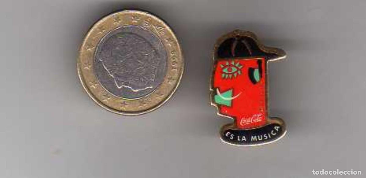Pins de colecci&oacute;n: PINS COCA COLA ES MUSICA EL DE LA IMAGEN