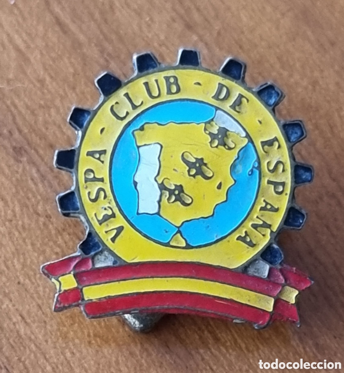 Pins de colecci&oacute;n: Vespa Club de Espa&ntilde;a insignia oficial esmaltada ved fotos