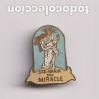 Pins de colecci&oacute;n: ANTIGUO PIN DE AGUJA SANTA MARIA DEL MIRACLE