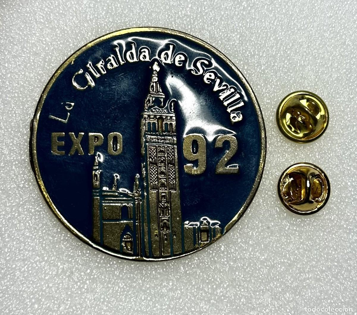 Sammlung von Pins: 3724.Pin conmemorativo de la Exposici&oacute;n Universal de Sevilla de 1992 (Expo 92)
