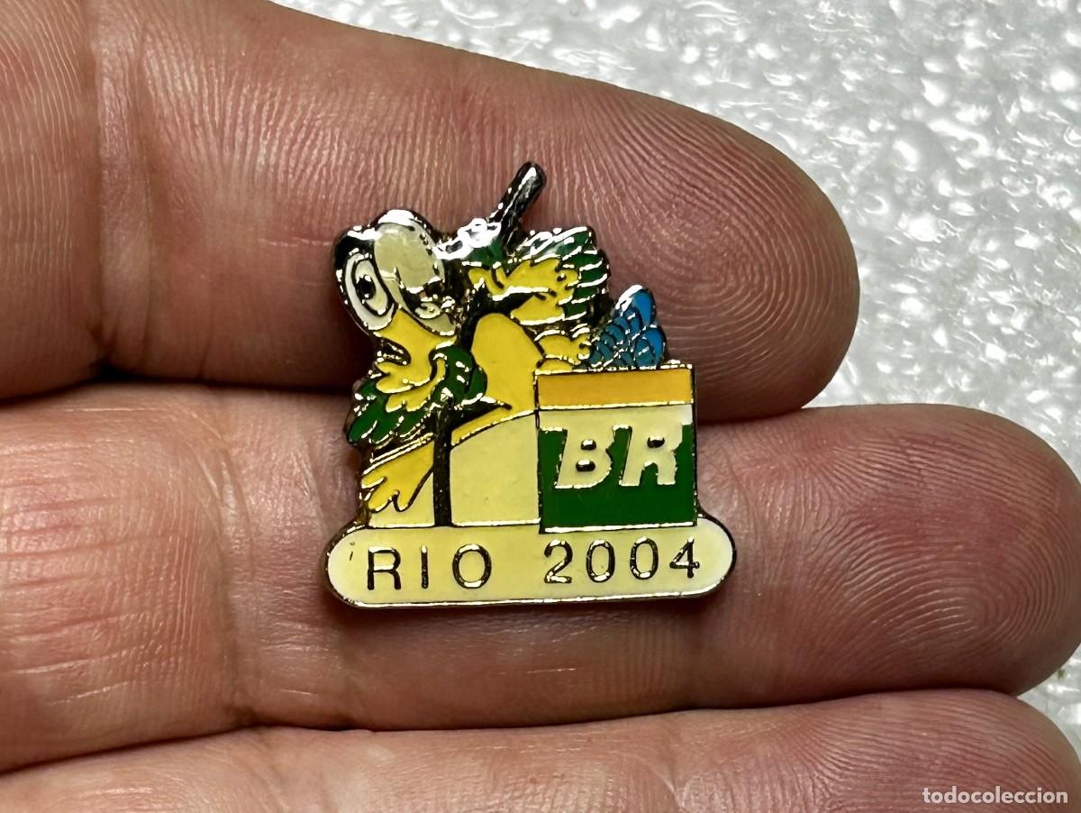 Pins de colecci&oacute;n: 3731.Pin promocional de la candidatura de R&iacute;o de Janeiro para los Juegos Ol&iacute;mpicos de 2004