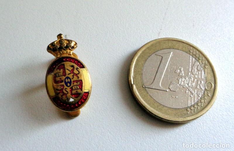 Pins de colecci&oacute;n: PIN DE SOLAPA OJAL. ESCUDO ESMALTADO MUY ANTIGUO - ESPA&Ntilde;A - EMBLEMA