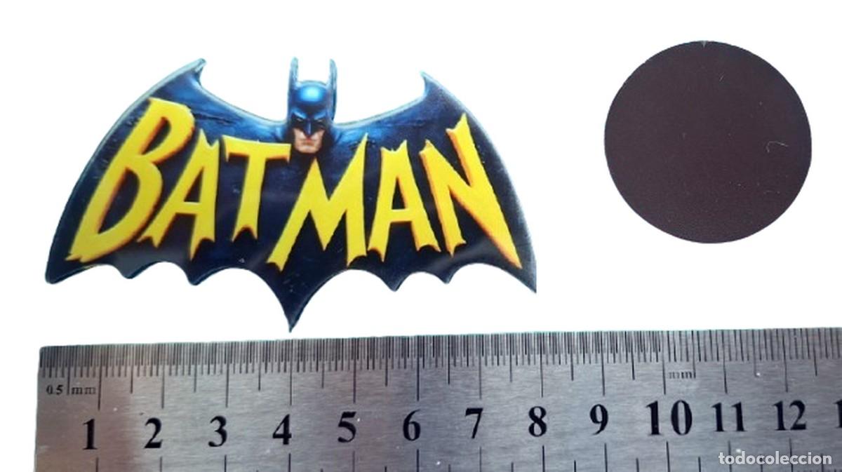 Pins de colecci&oacute;n: Pin Acrilico Logo Batman 8 x 5 cms con Iman
