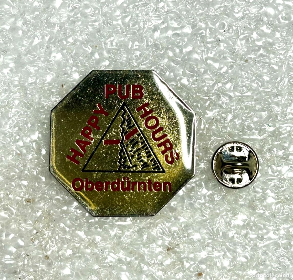 Pins de colecci&oacute;n: 3745.Pin del establecimiento Pub Happy Hours ubicado en Oberd&uuml;rnten, una aldea de D&uuml;rnten, Suiza