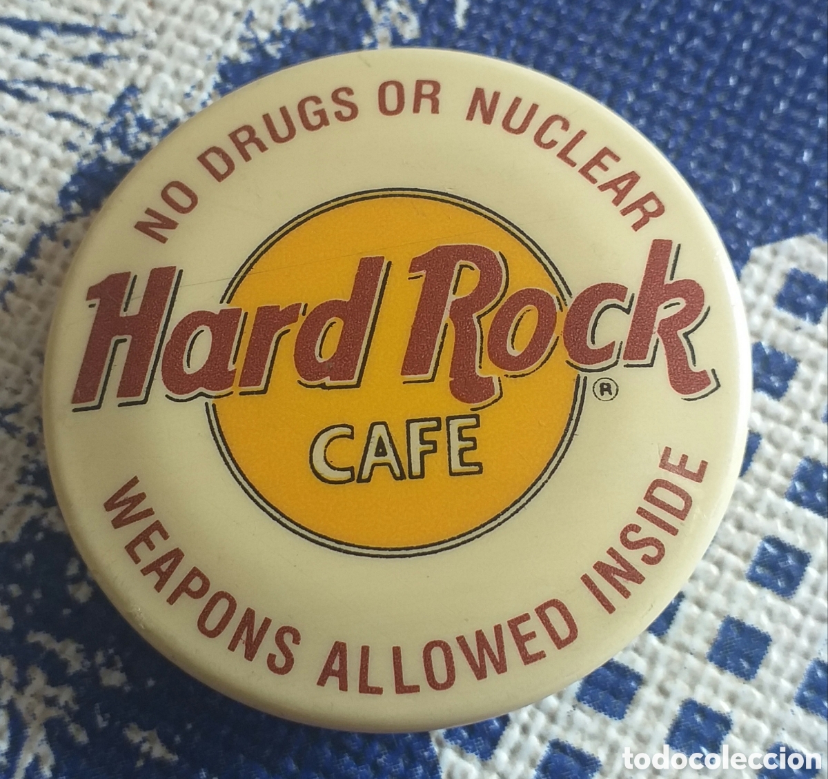 Pins de colecci&oacute;n: BADGE/CHAPA DE AGUJA HARD ROCK CAFE - A&Ntilde;OS 90
