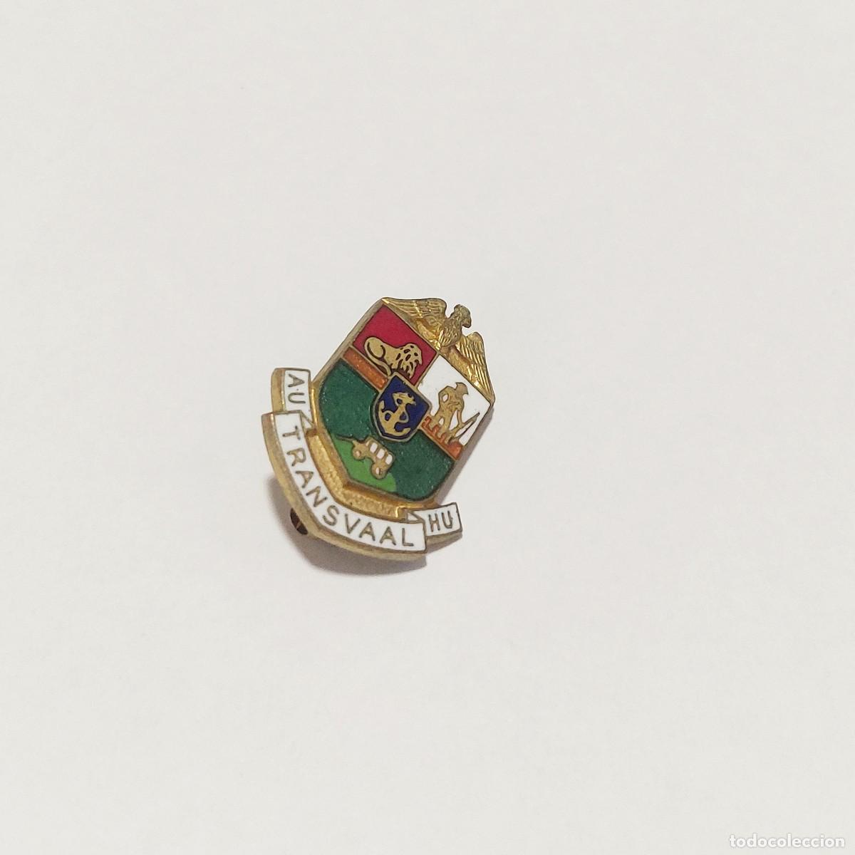 Pins de colecci&oacute;n: Antigua insignia Escudo de armas Transvaal