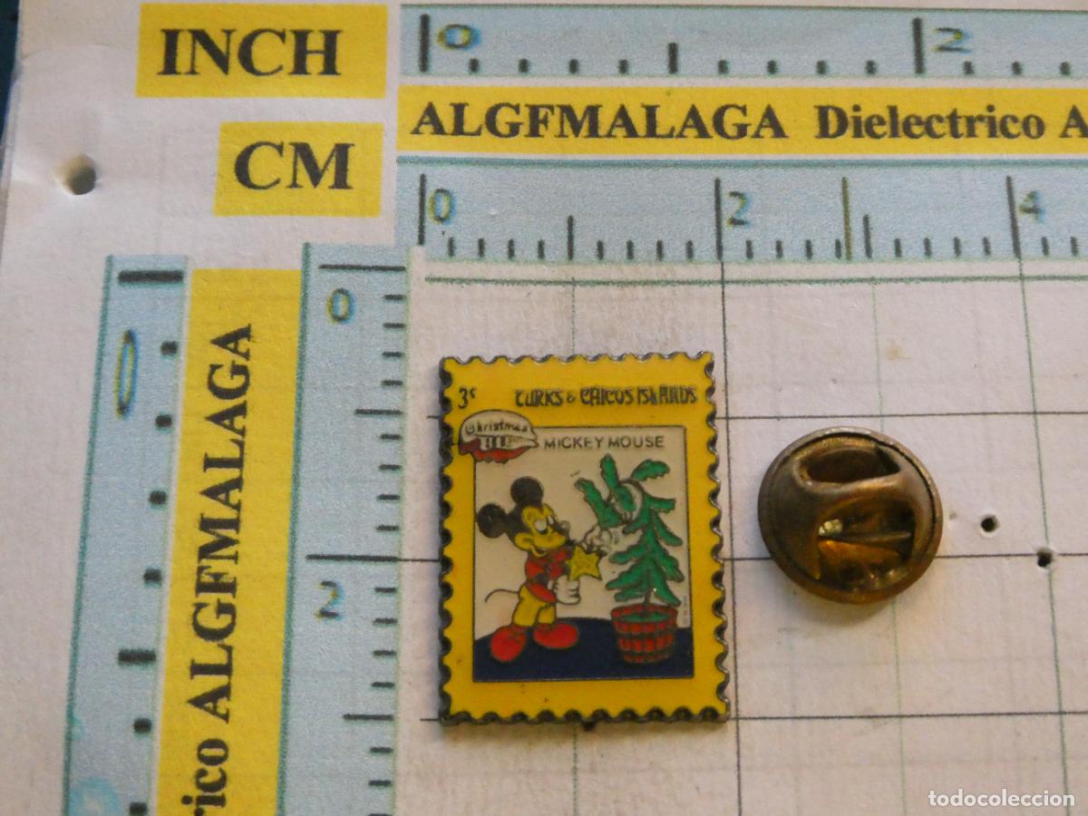 Pins de colecci&oacute;n: PIN DE DIBUJOS ANIMADOS COMICS. WALT DISNEY SELLO MICKEY MOUSE &Aacute;RBOL NAVIDAD