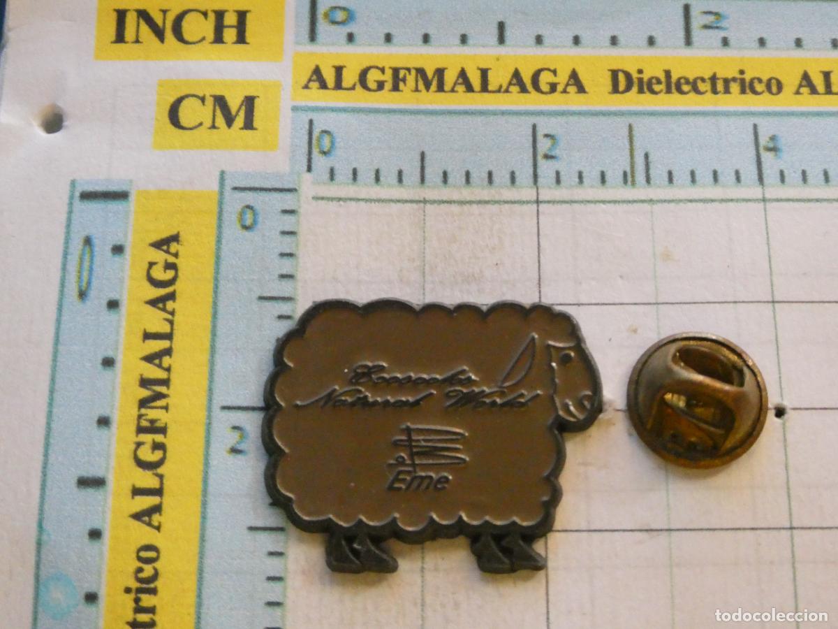 Pins de colecci&oacute;n: PIN DE MARCAS DE ROPA? NATURAL WORLD EME. OVEJA