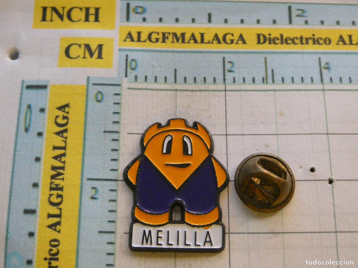 Pins de colecci&oacute;n: PIN DE TURISMO. MELILLA MASCOTA ESTOPI V CENTENARIO 1997