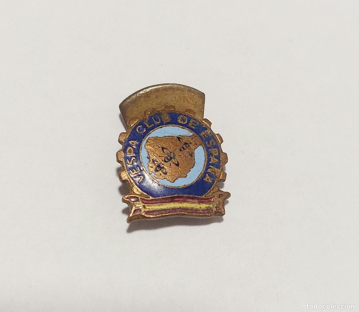 Pins de colecci&oacute;n: Antigua insignia esmaltada Vespa Club de Espa&ntilde;a