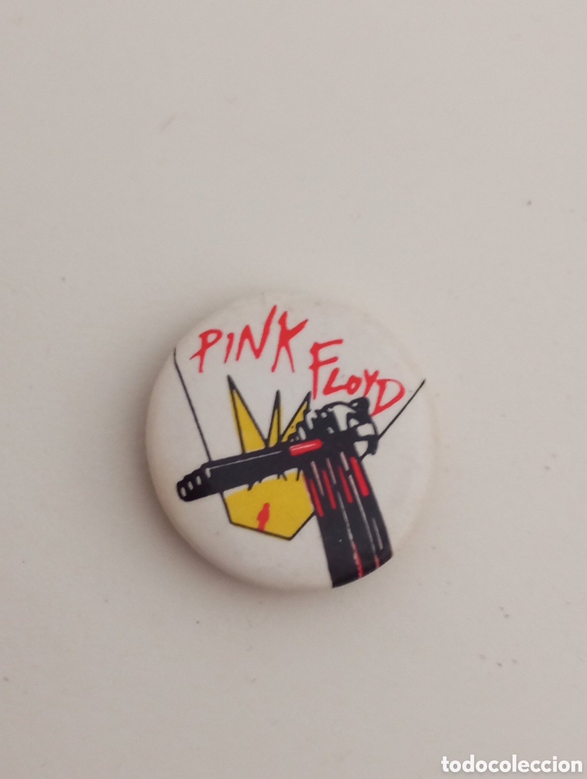Pins de colecci&oacute;n: Chapa ochentera Pink floyd
