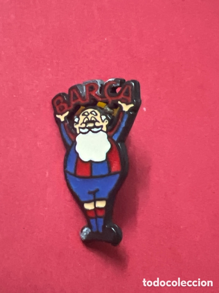 Pins de colecci&oacute;n: T4/X25/72. PIN DE L&acute;AVI DEL F&Uacute;TBOL CLUB BARCELONA - BAR&Ccedil;A. SANTOS, A&Ntilde;OS 90