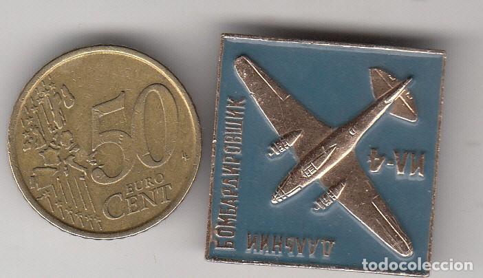 Pins de colecci&oacute;n: PIN - INSIGNIA DE AGUJA - URSS - PIN DE UCRANIA - - BOMBARDERO LLYUSHIN II-4