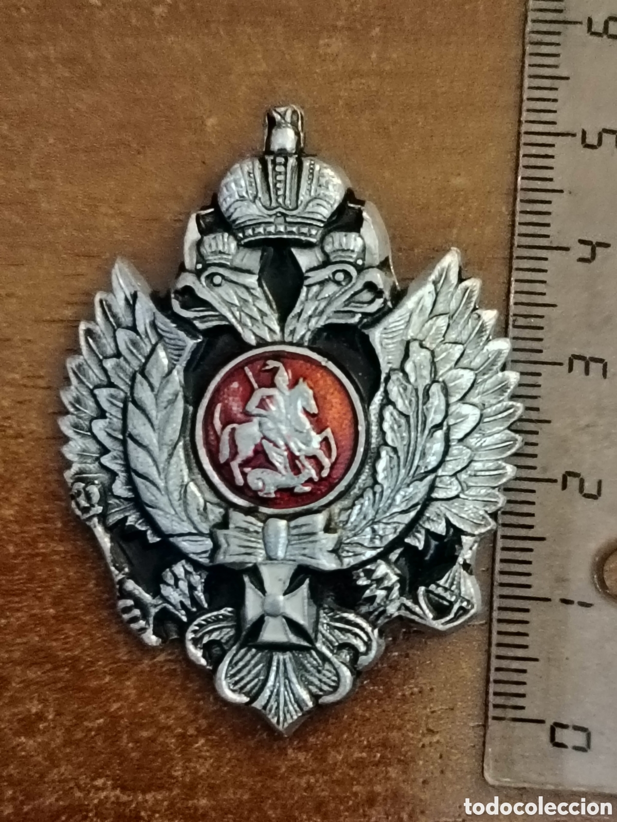 Pins de colecci&oacute;n: Insignia Aguila Bic&eacute;fala a identificar