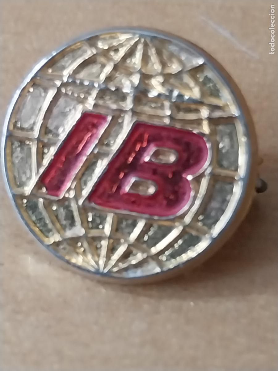 Pins de colecci&oacute;n: IBERIA AEROLINEAS ESPA&Ntilde;OLAS INSIGNIA ALFILER METAL DORADO PINTURA LACADA 1.47CMS