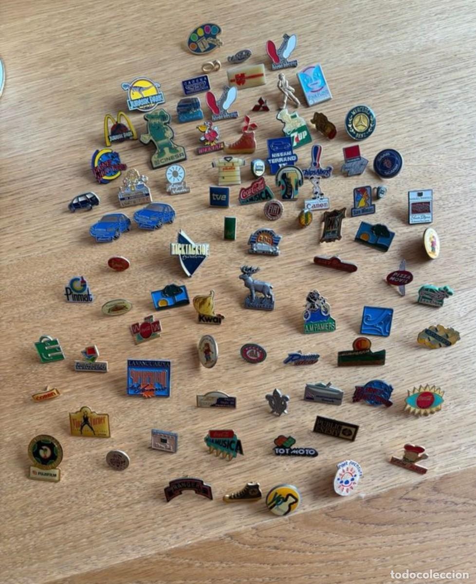Pins de colecci&oacute;n: Pins de varios temas: Deportivos, Marcas comerciales, Lugares, etc...