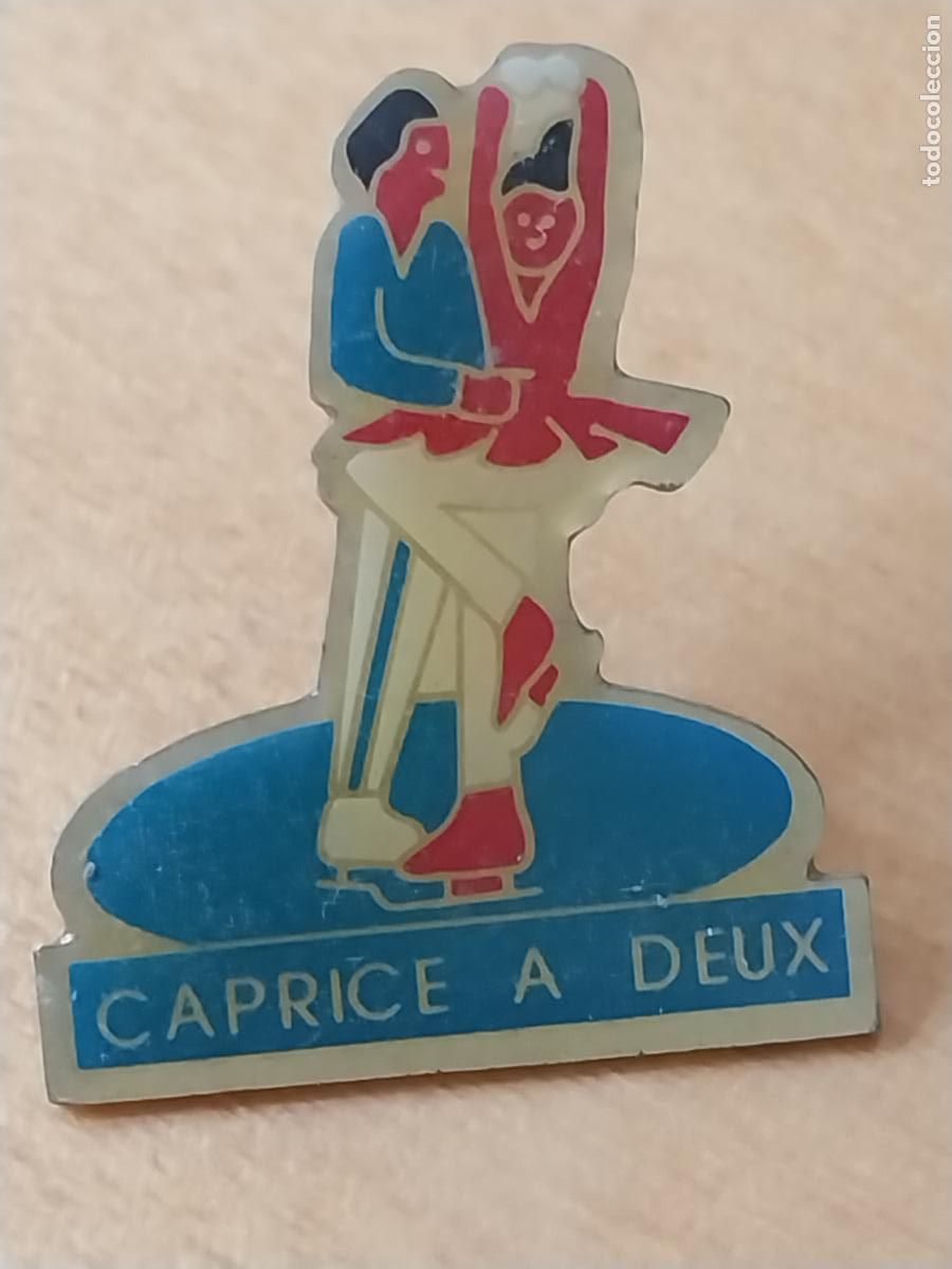 Pins de colecci&oacute;n: CAPRICE A DEUX PIN PINCHO GOTA 2.77CMS ALTO VINTAGE ORIGINAL