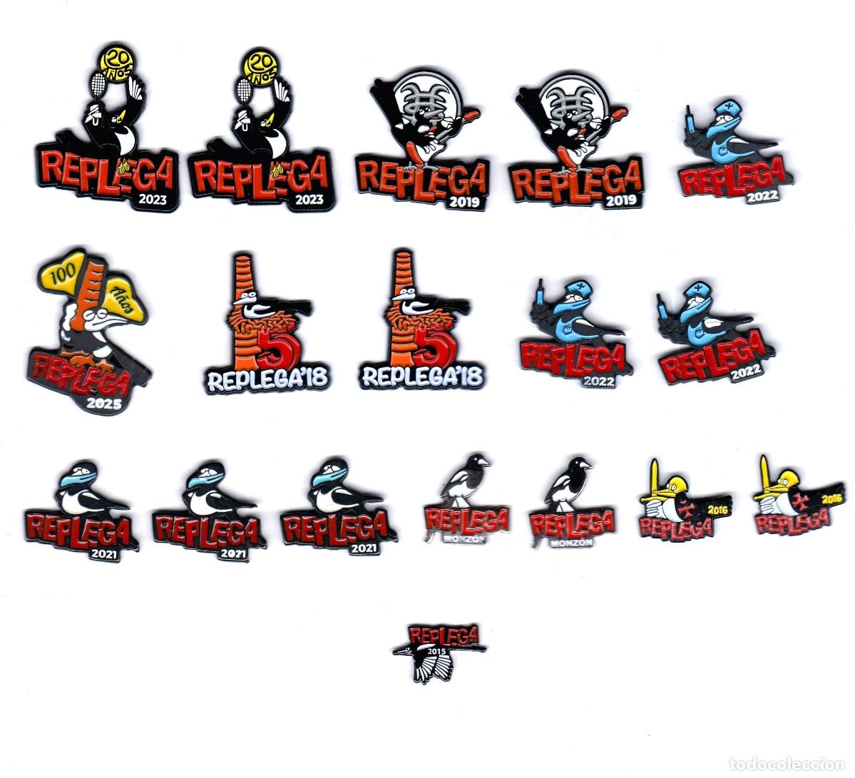 Pins de colecci&oacute;n: Pin's de la feria de coleccionismo Replega de Monz&oacute;n precio por unidad
