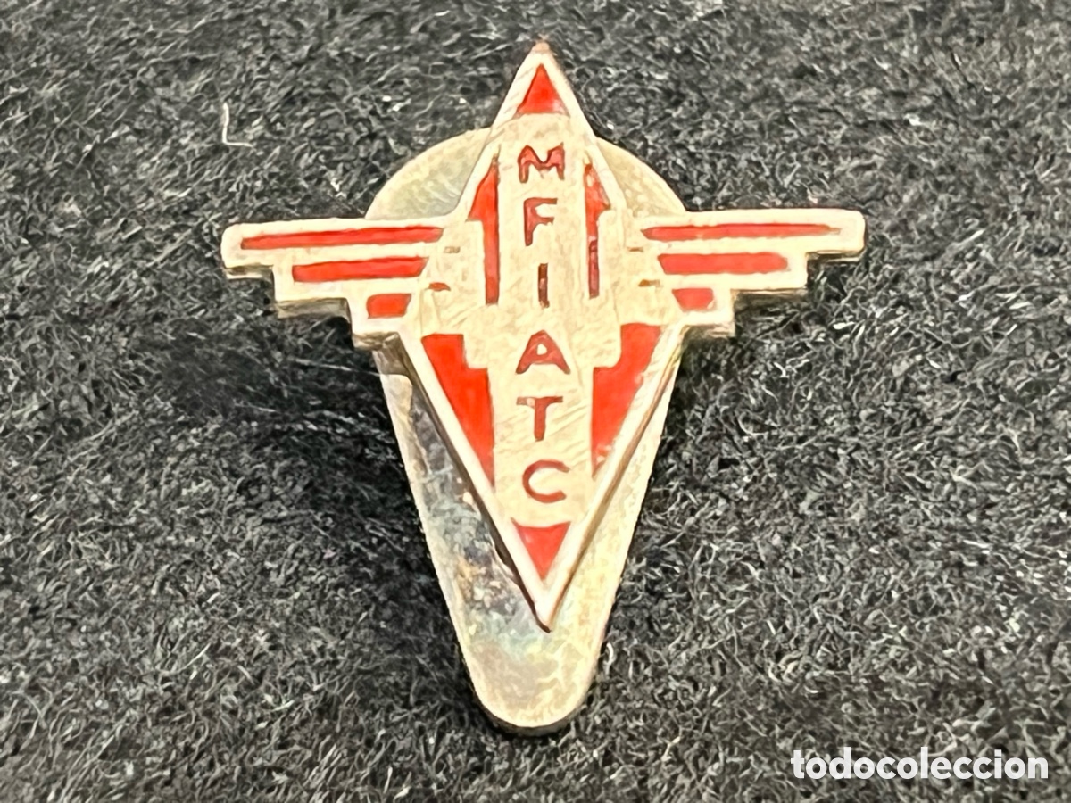Pins de colecci&oacute;n: SEGUROS MUTUA FIATC FEDERACI&Oacute;N INDUSTRIALES AUTOTRANSPORTE DE CATALU&Ntilde;A INSIGNIA OJAL SOLAPA PIN.