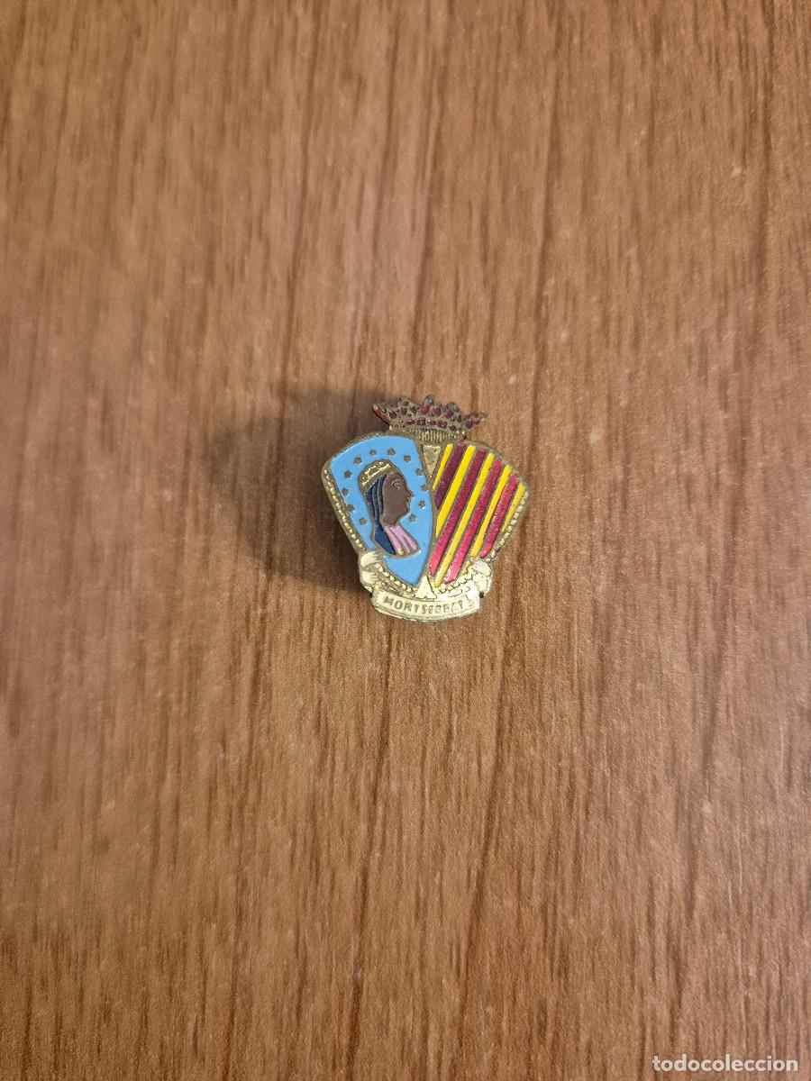 Pins de colecci&oacute;n: ANTIGUO PIN AGUJA MONTSERRAT.
