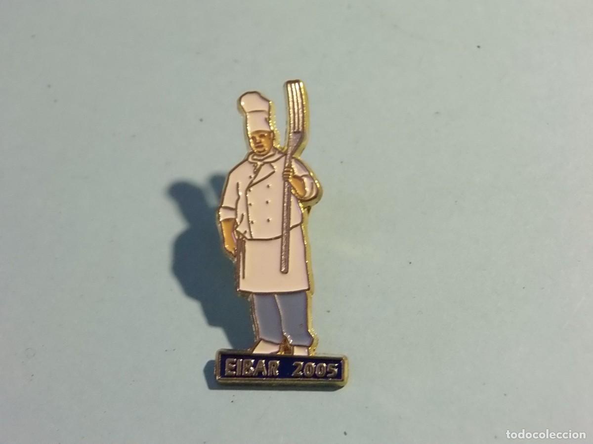 Pins de colecci&oacute;n: PIN - TAMBORRADA - EIBAR 2005 - COCINERO.