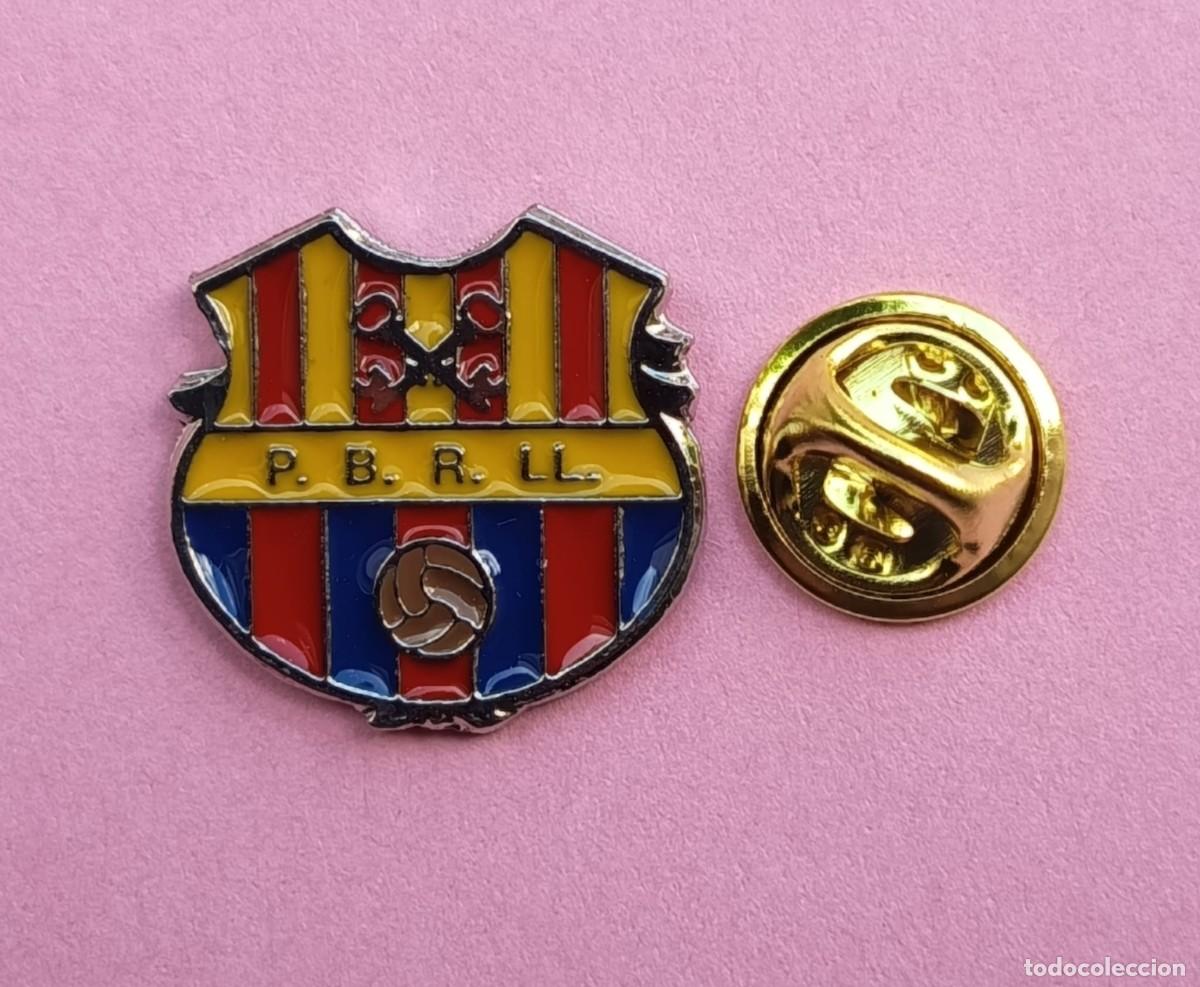 Pins de colecci&oacute;n: PIN FUTBOL - NO ESMALTE - PE&Ntilde;A BARCELONISTA RAMON LLORENS - RUBI - BARCELONA -- 130104