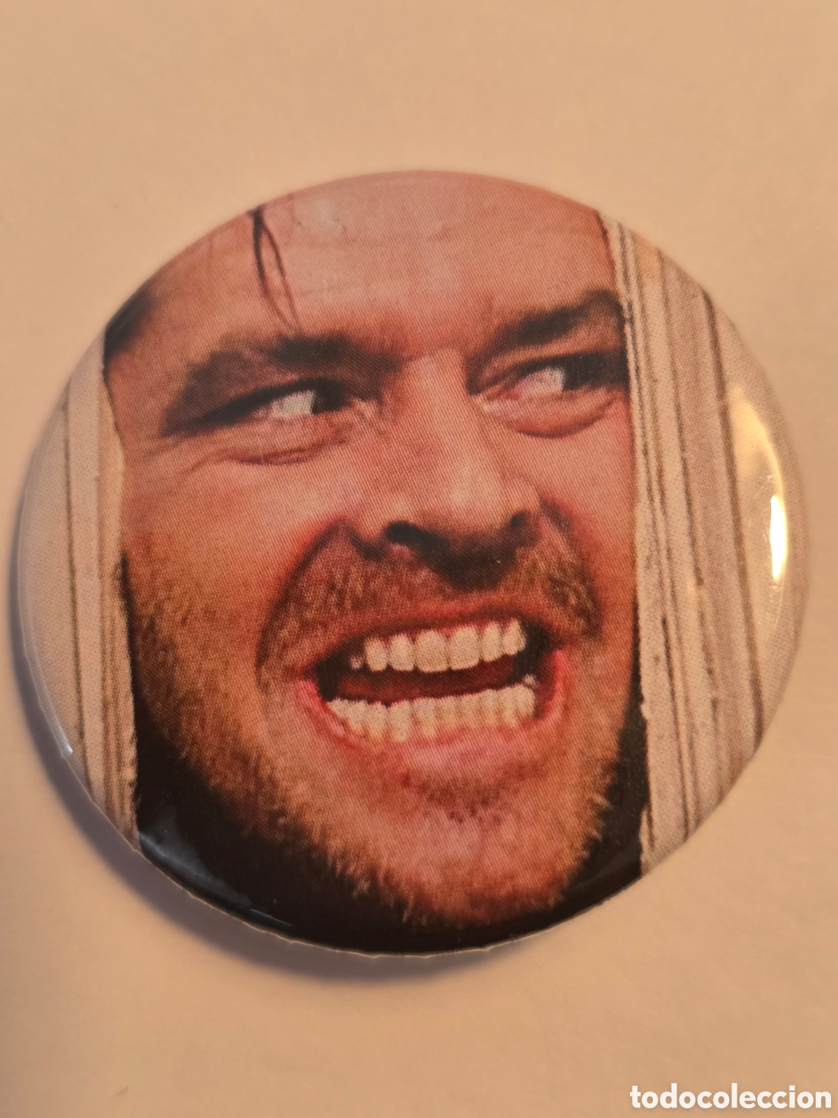 Pins de colecci&oacute;n: CHAPA JACK NICHOLSON EL RESPLANDOR 38mm