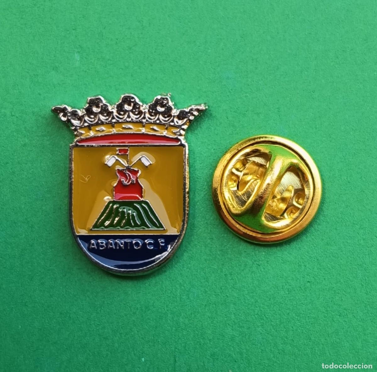 Pins de cole&ccedil;&atilde;o: PIN FUTBOL - NO ESMALTE - ABANTO C.F. - ABANTO - ZARAGOZA -- 130111
