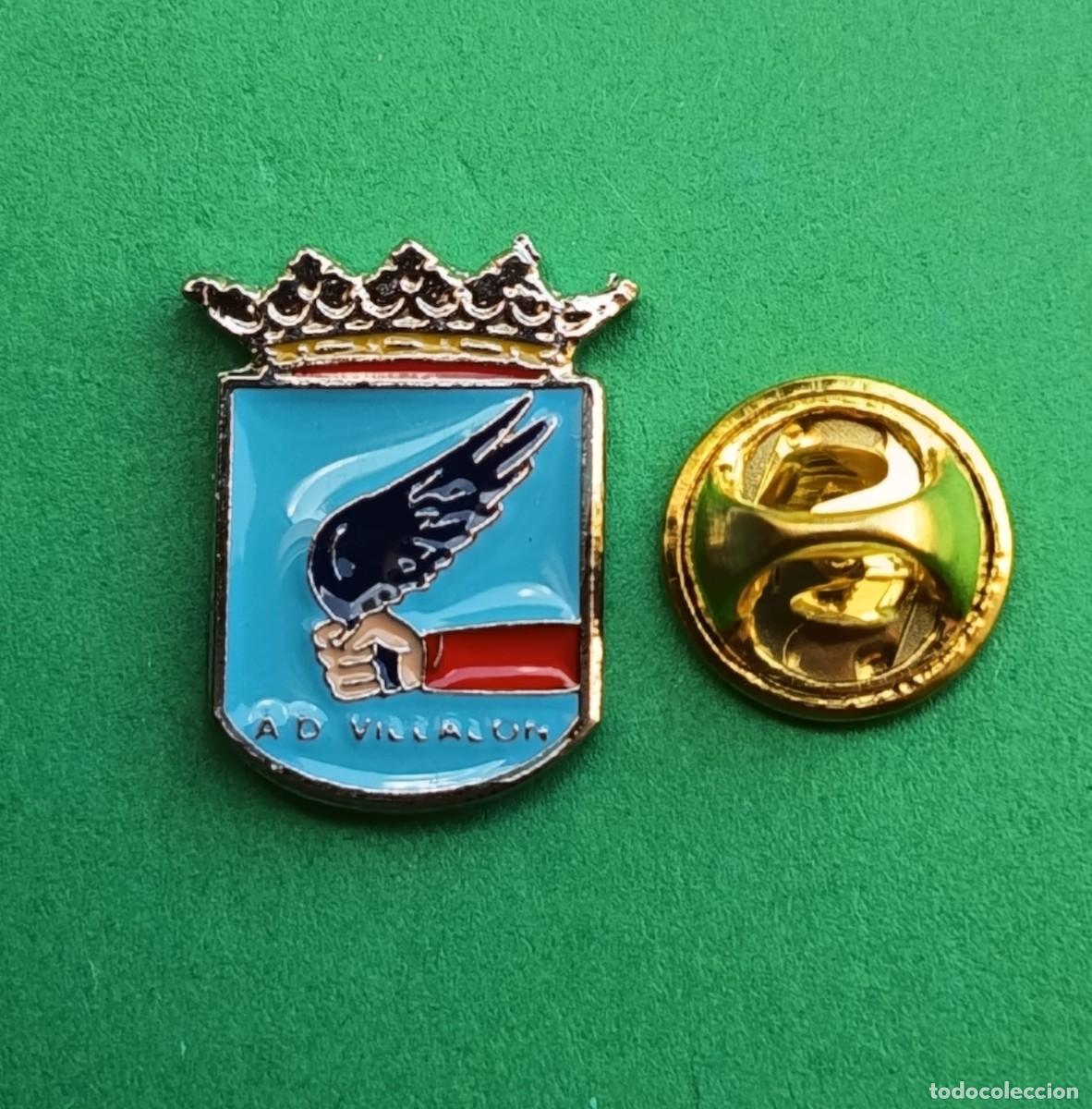 Pins de colecci&oacute;n: PIN FUTBOL - NO ESMALTE - A.D. VILLALON - VILLALON DE CAMPOS - VALLADOLID -- 130113