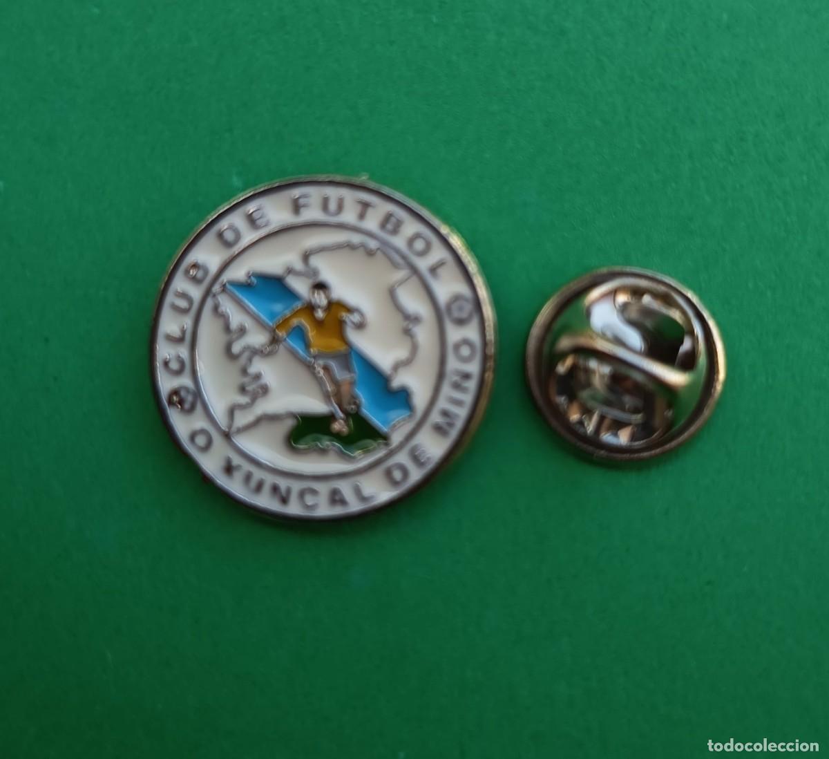 Pins de colecci&oacute;n: PIN FUTBOL - NO ESMALTE - C.F.O. XUNCAL DE MI&Ntilde;O - MI&Ntilde;O - A CORU&Ntilde;A -- 130114