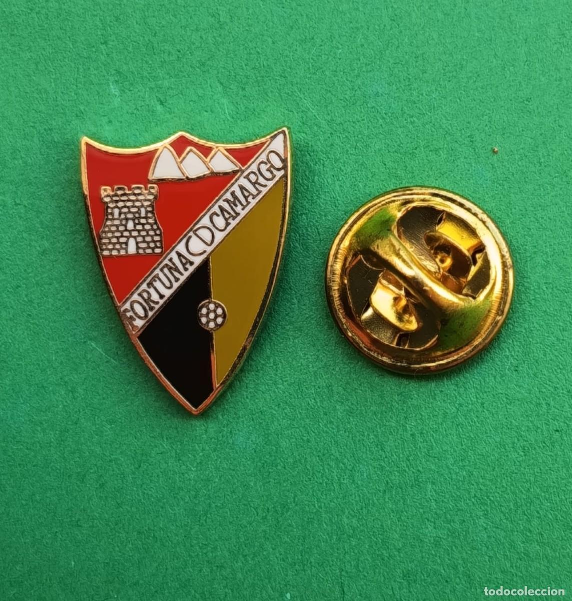 Pins de colecci&oacute;n: PIN FUTBOL - ESMALTE - C.D. FORTUNA CAMARGO - CAMARGO - CANTABRIA -- 130116