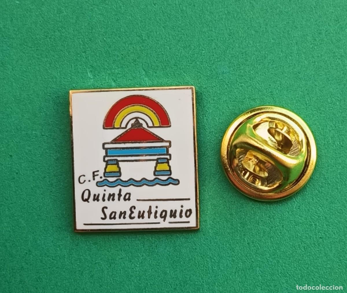Pins de colecci&oacute;n: PIN FUTBOL - ESMALTE - C.F. QUINTA SAN EUTIQUIO - GIJON - ASTURIAS -- 130120