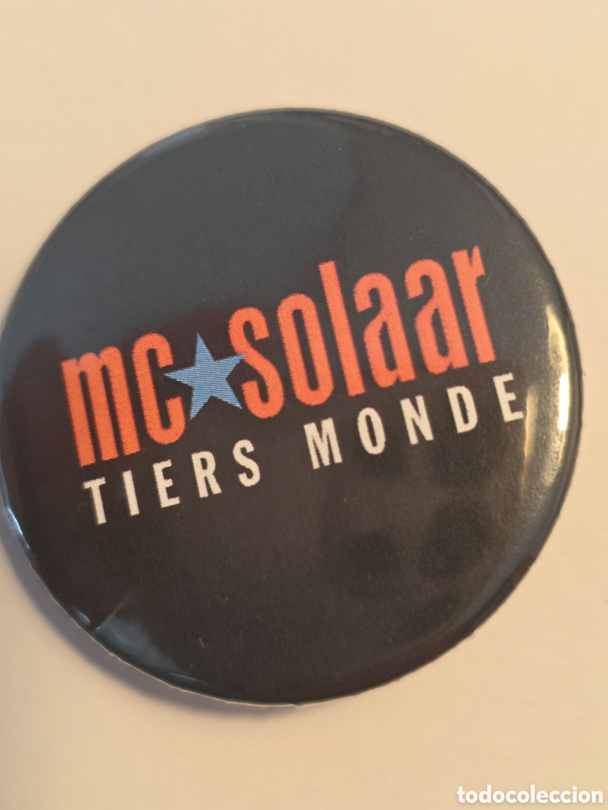 Pins de colecci&oacute;n: CHAPA RAPERO.. MC SOLAAR.. TIERS MONDE..38mm