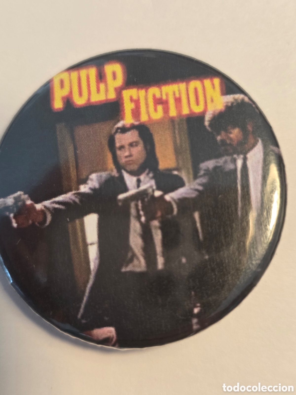 Pins de colecci&oacute;n: CHAPA PULP FICTION 38mm