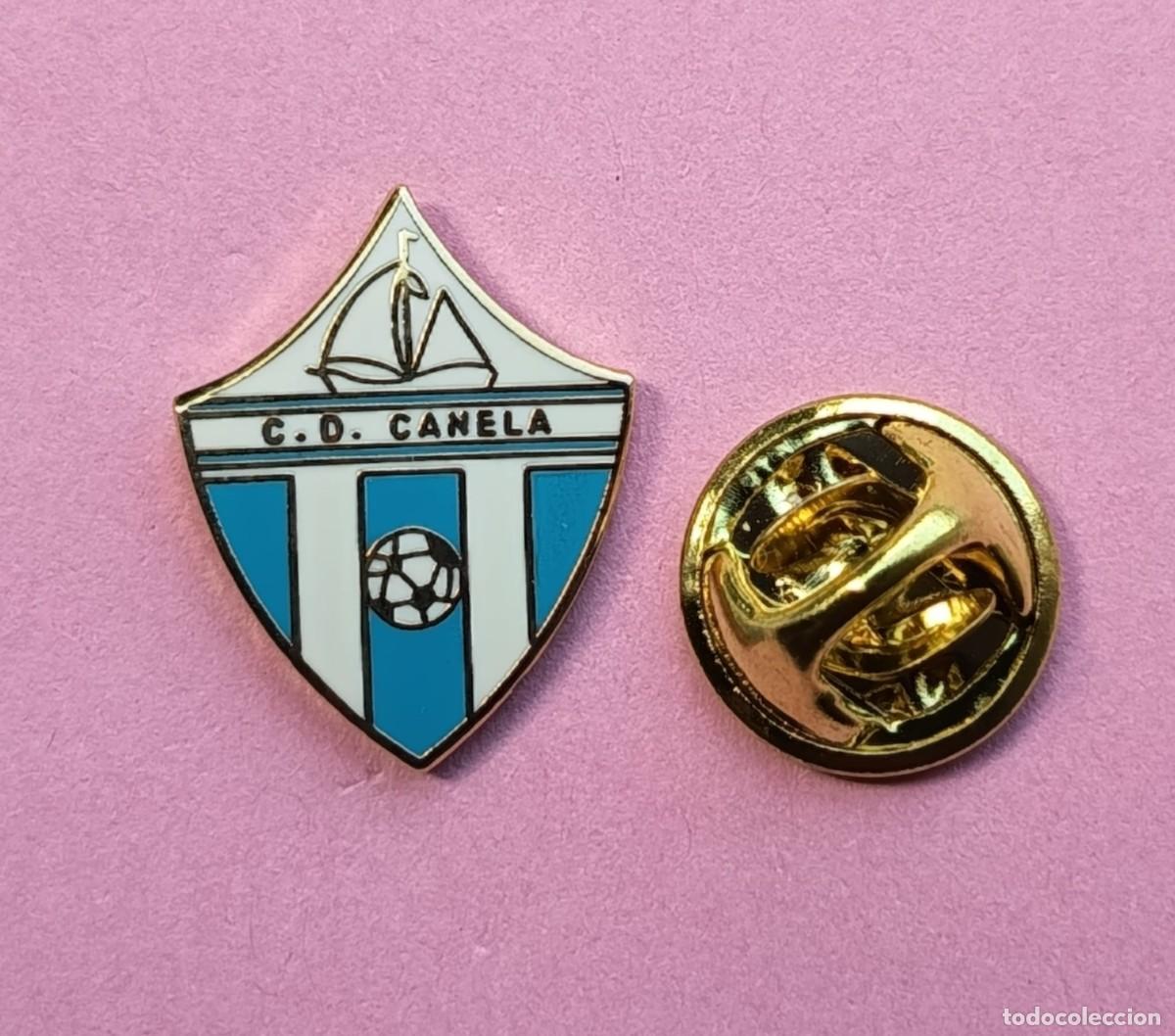 Pins de colecci&oacute;n: PIN FUTBOL - ESMALTE - C.D. CANELA - AYAMONTE - HUELVA -- 130135