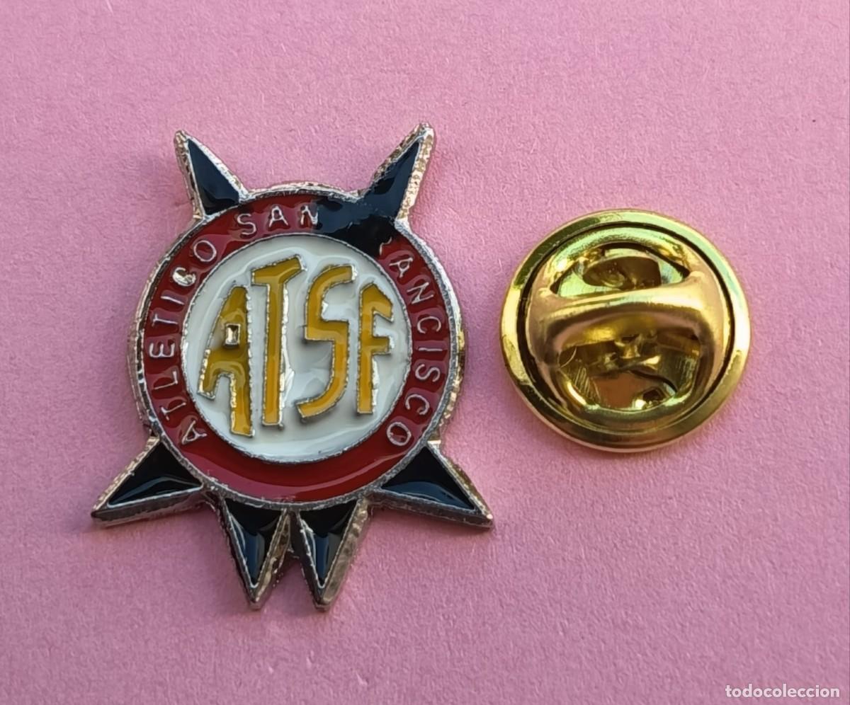 Pins de colecci&oacute;n: PIN FUTBOL - NO ESMALTE - ATLETICO SAN FRANCISCO - LEON -- 130154