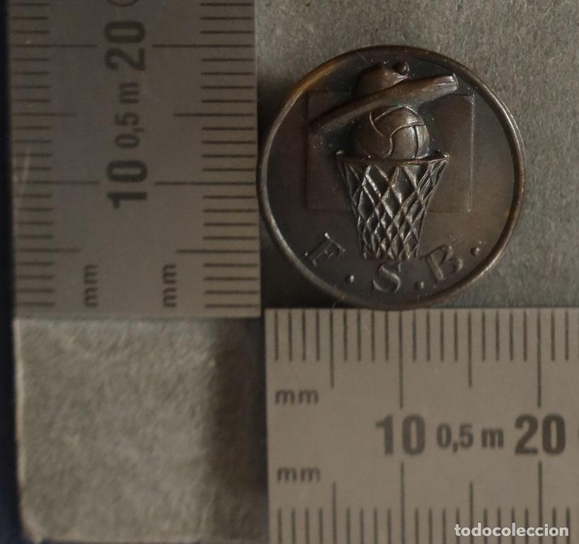 Pins de colecci&oacute;n: INSIGNIA DE OJAL. FSB BALONCESTO