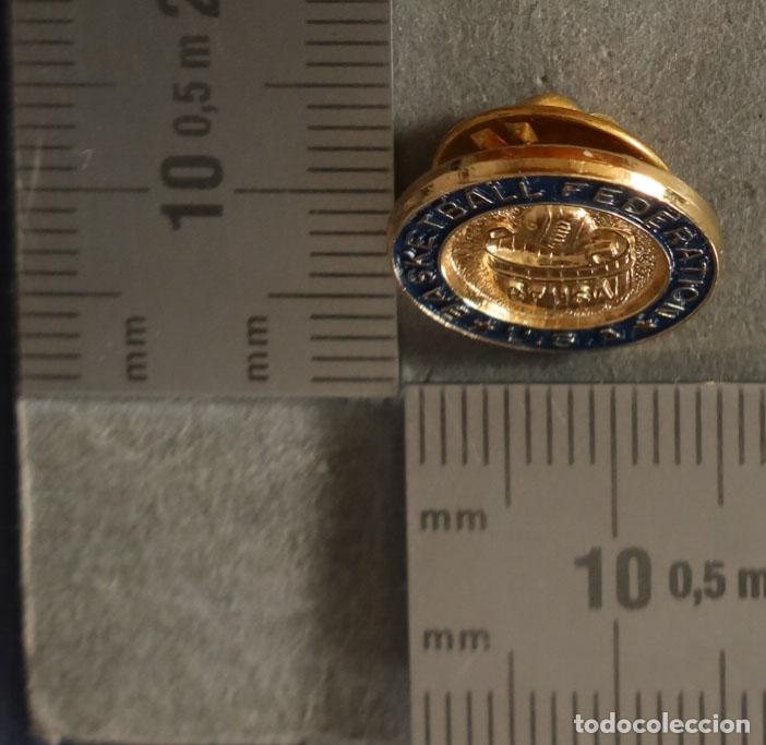 Pins de colecci&oacute;n: PIN. FEDERATION BASKETBALL USA.